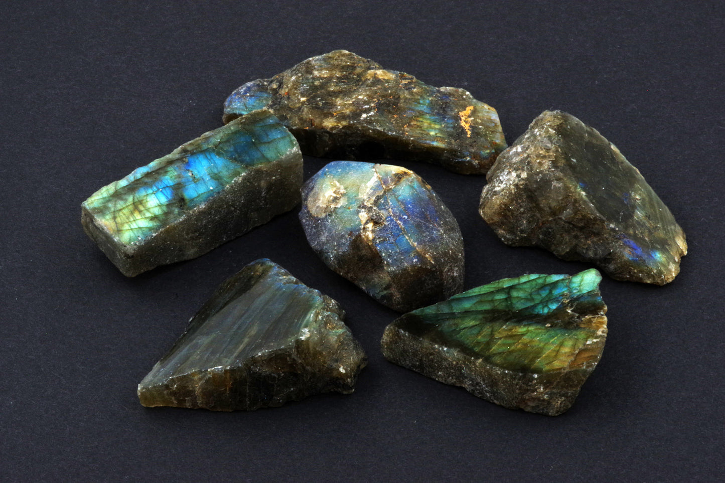 Labradorite Raw L - Extra