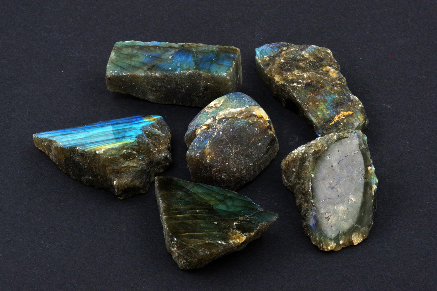 Labradorite Raw L - Extra