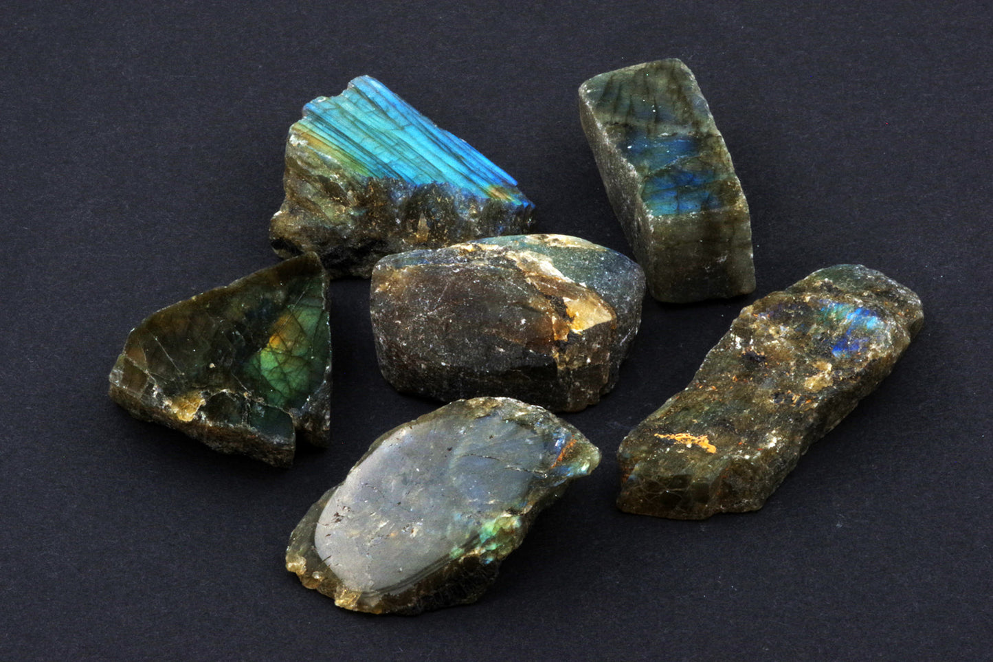 Labradorite Raw L - Extra