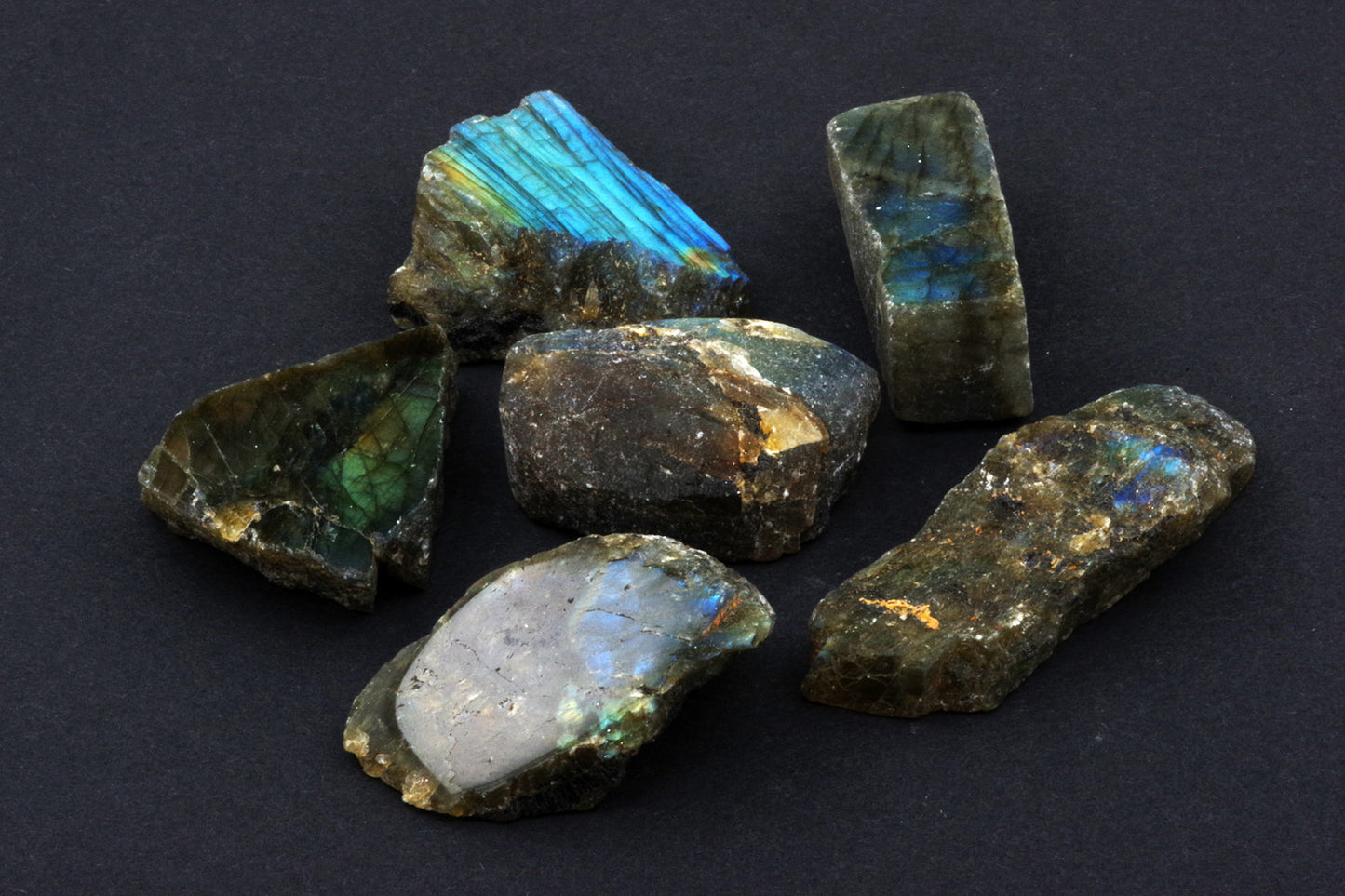Labradorite Raw L - Extra
