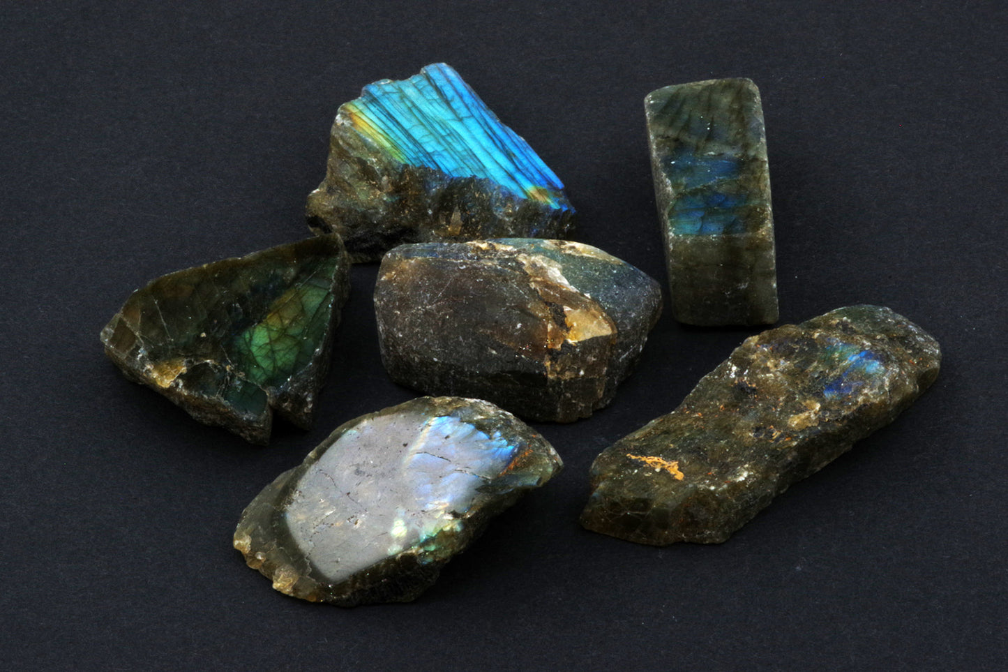 Labradorite Raw L - Extra