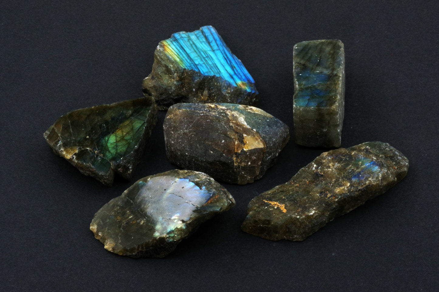 Labradorite Raw L - Extra