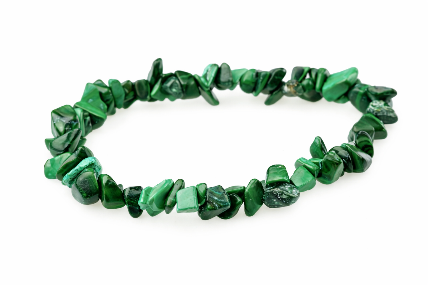 Malachite bracelet – Chips