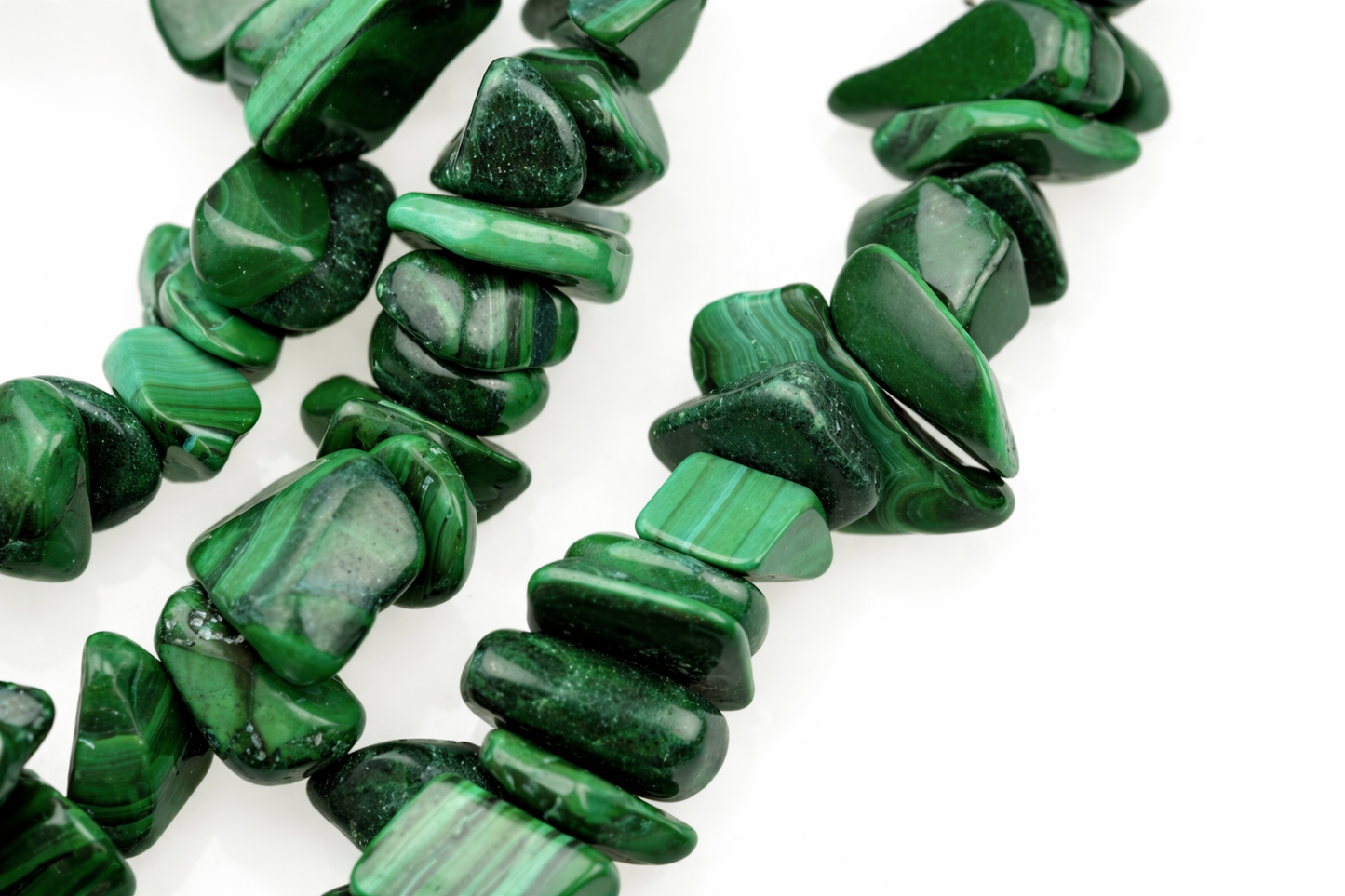 Malachite bracelet – Chips