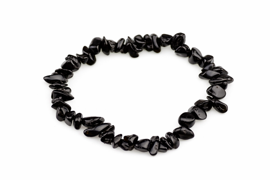 Obsidiánský náramek - čipy