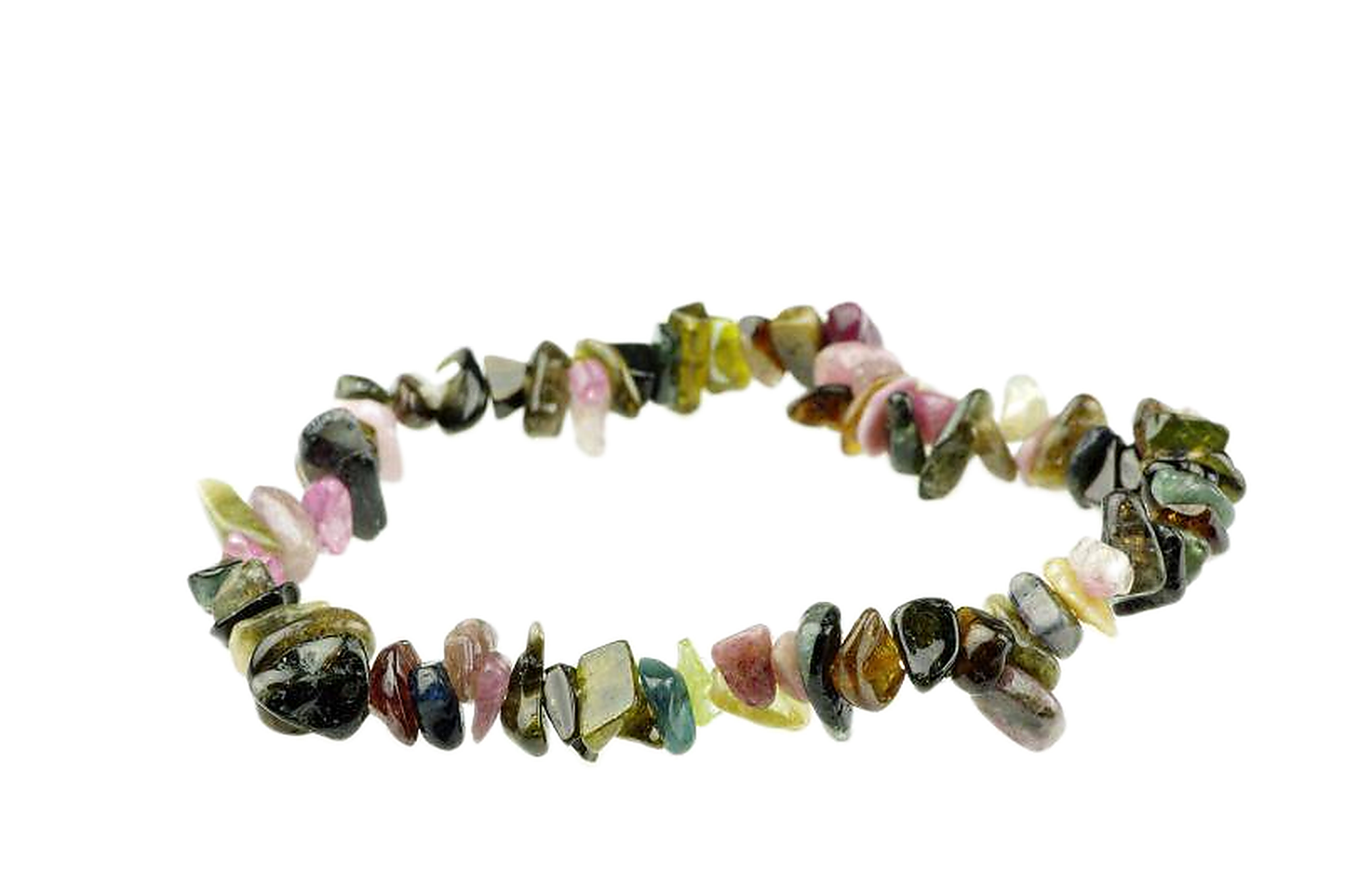 Tourmaline multi-colour armband-chips