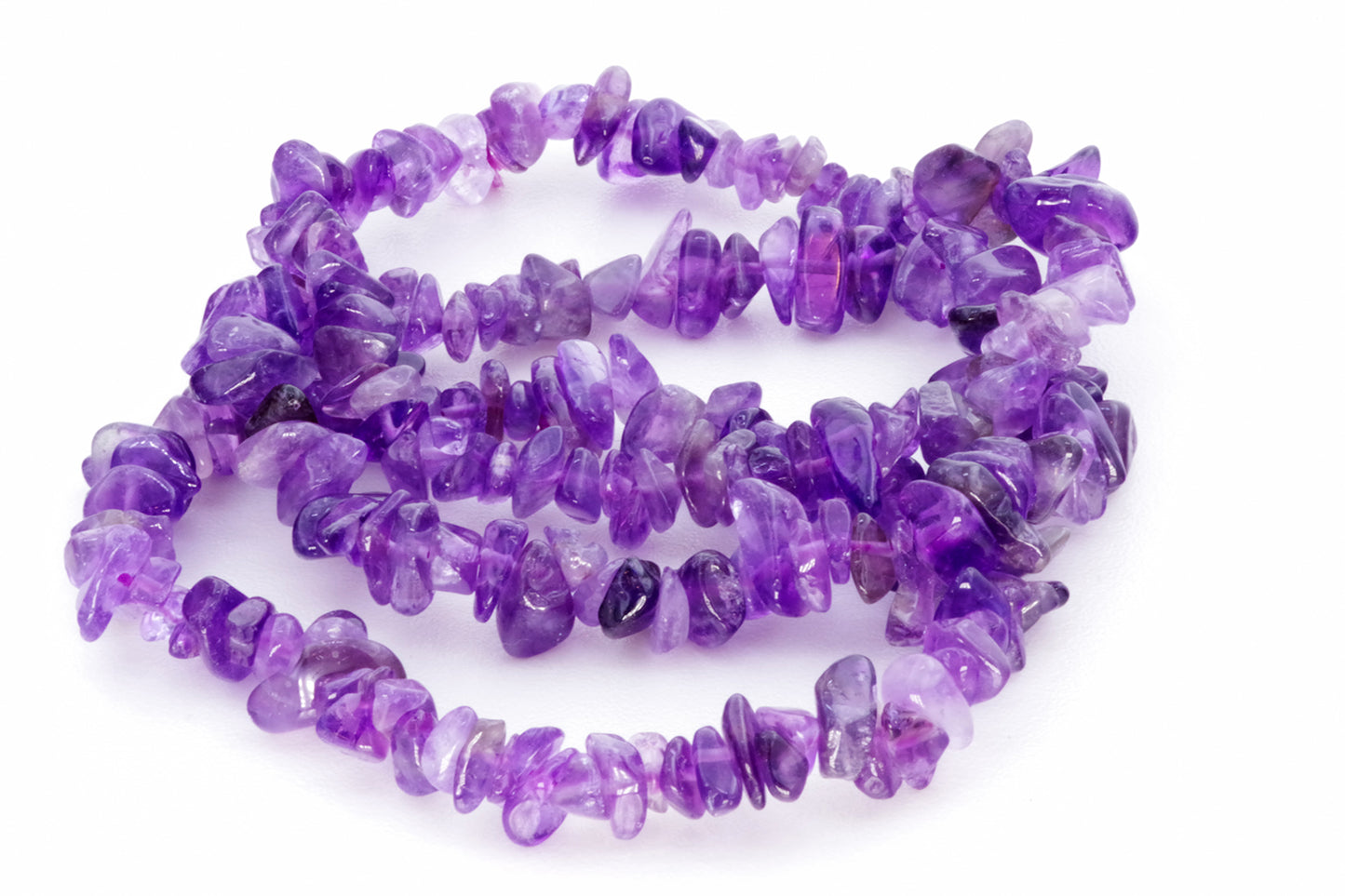 Amethyst-Armband – Chips