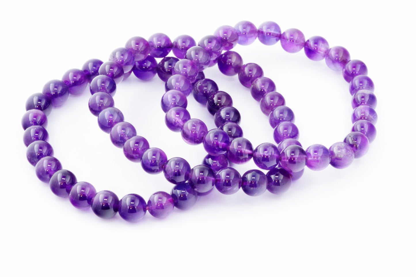 紫水晶手链 – 8 毫米
