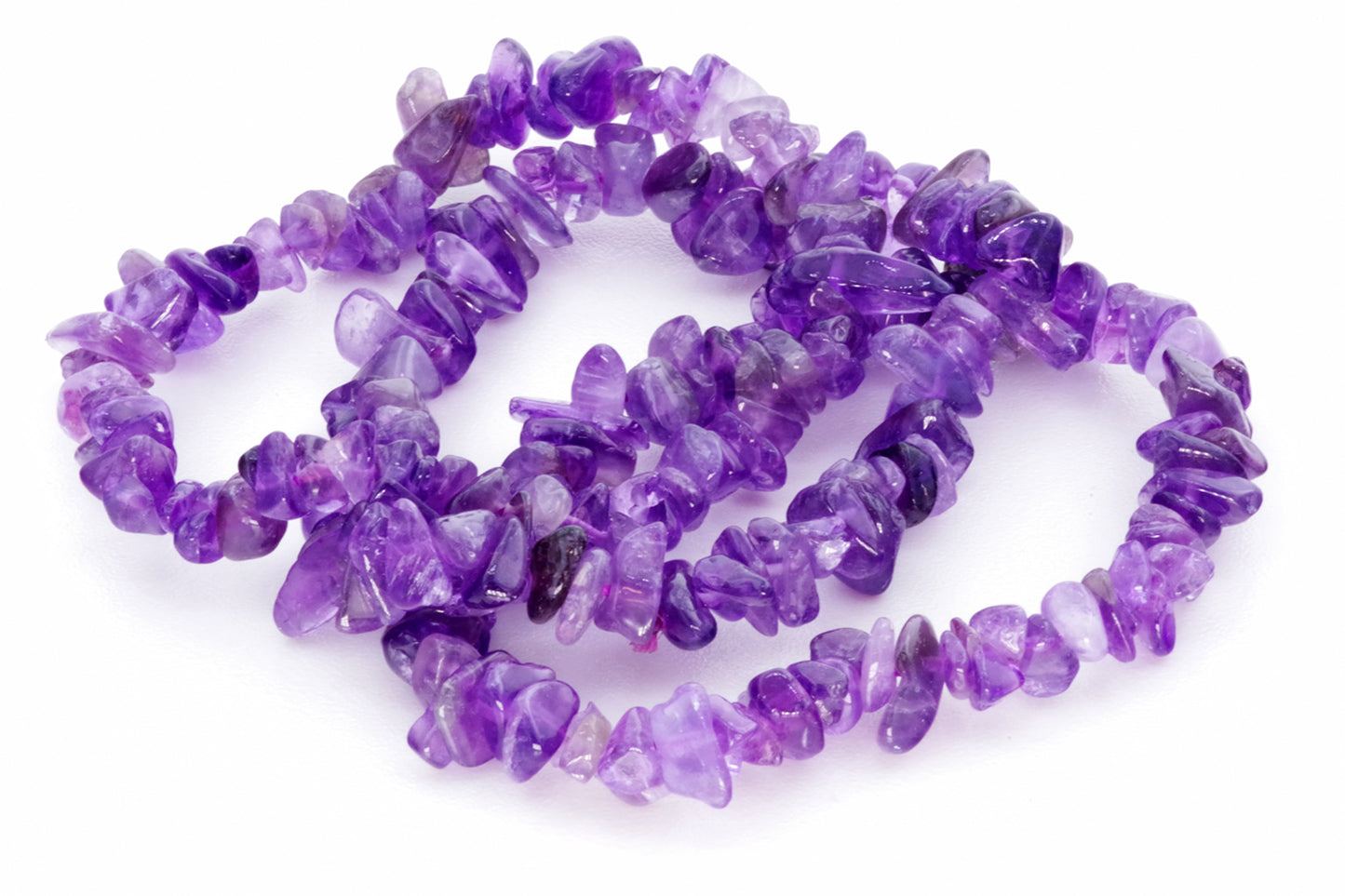 Amethyst-Armband – Chips