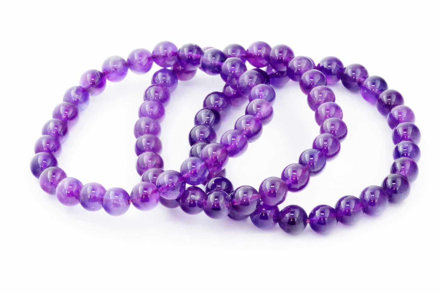 紫水晶手链 – 8 毫米