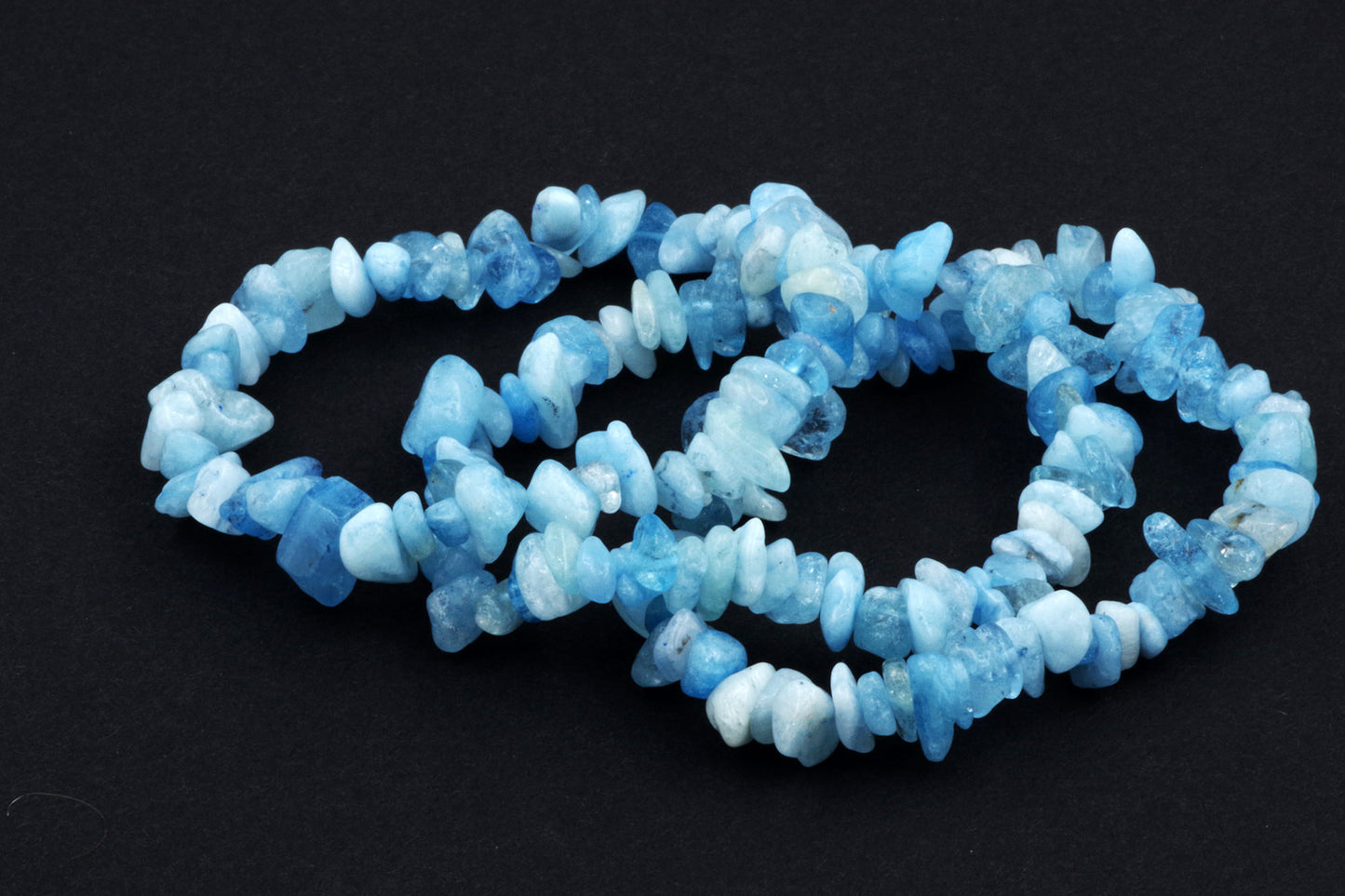 Aquamarine bracelet – Chips