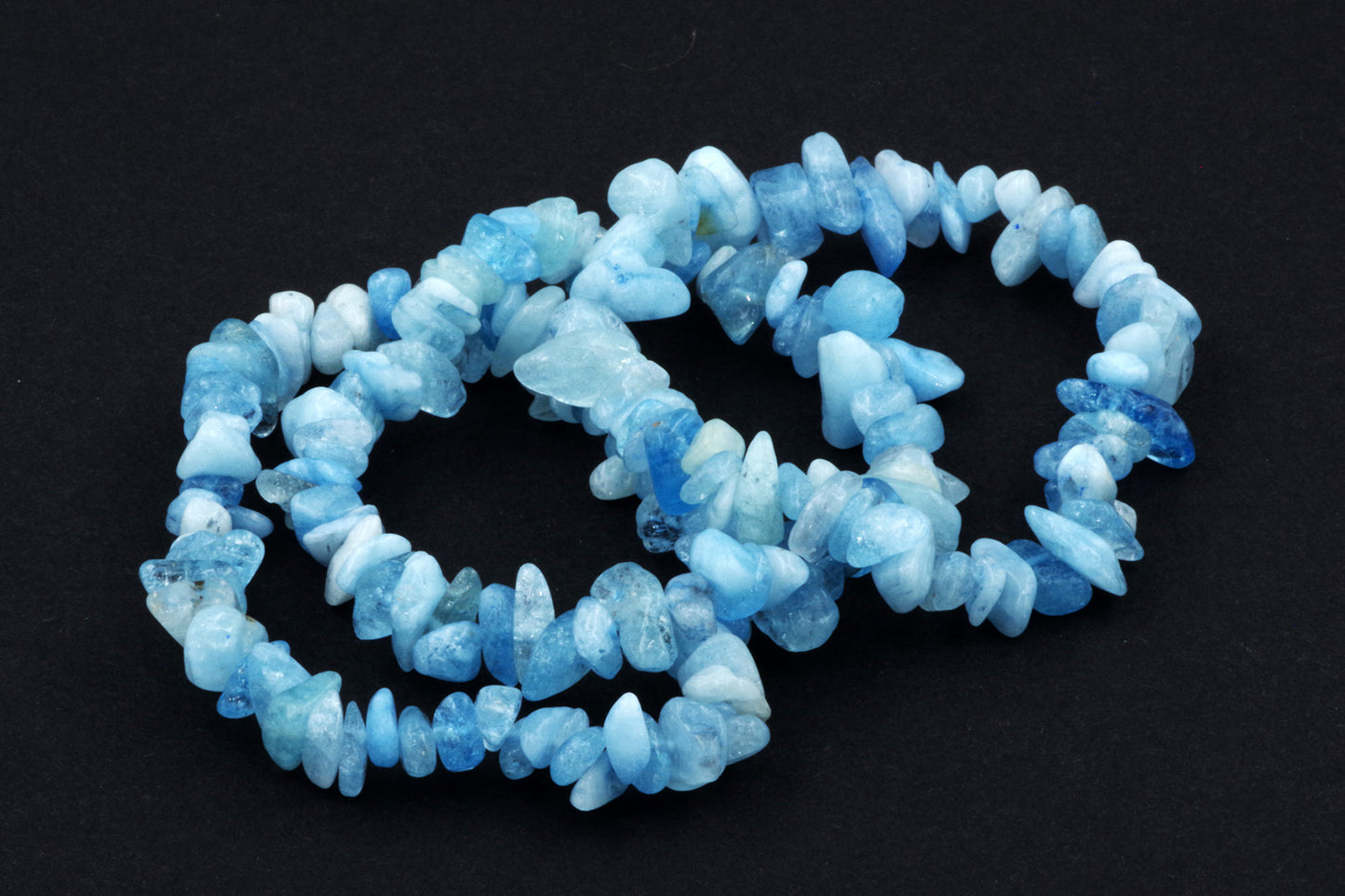 Aquamarine bracelet – Chips