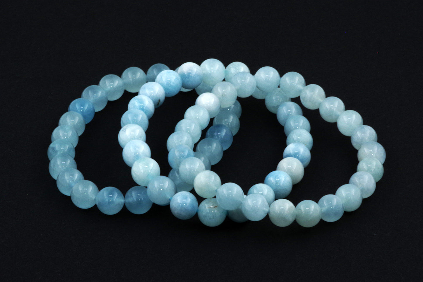 Aquamarine bracelet – 8mm