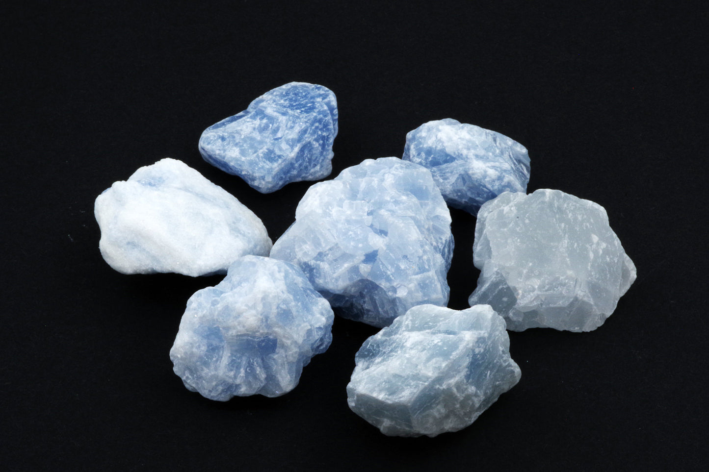 Modrý kalcit – surový