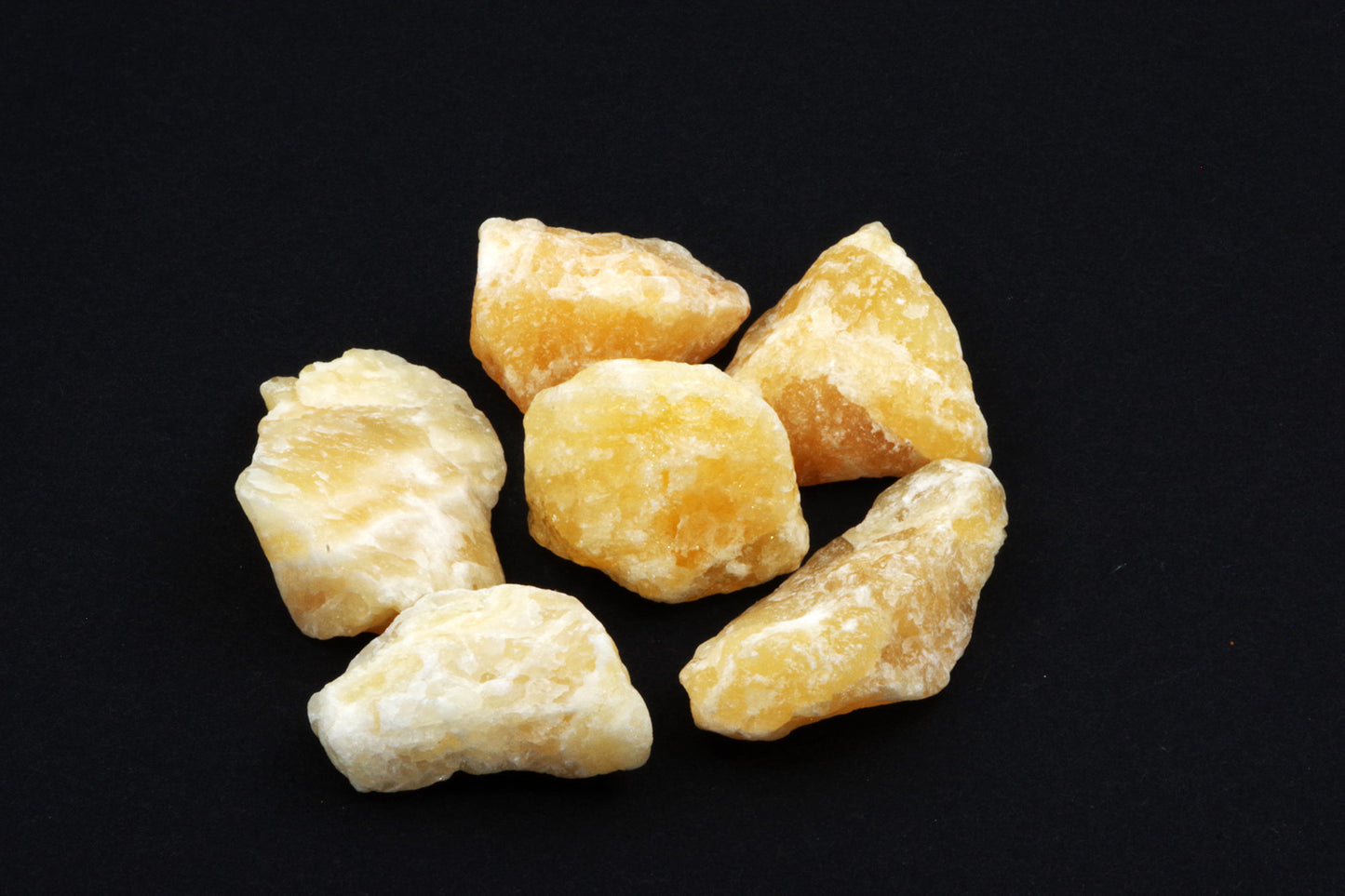 Kalcitový pomeranč – surový