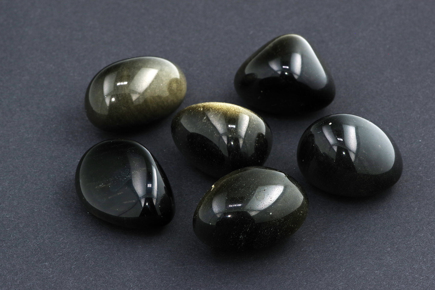 Gold obsidian