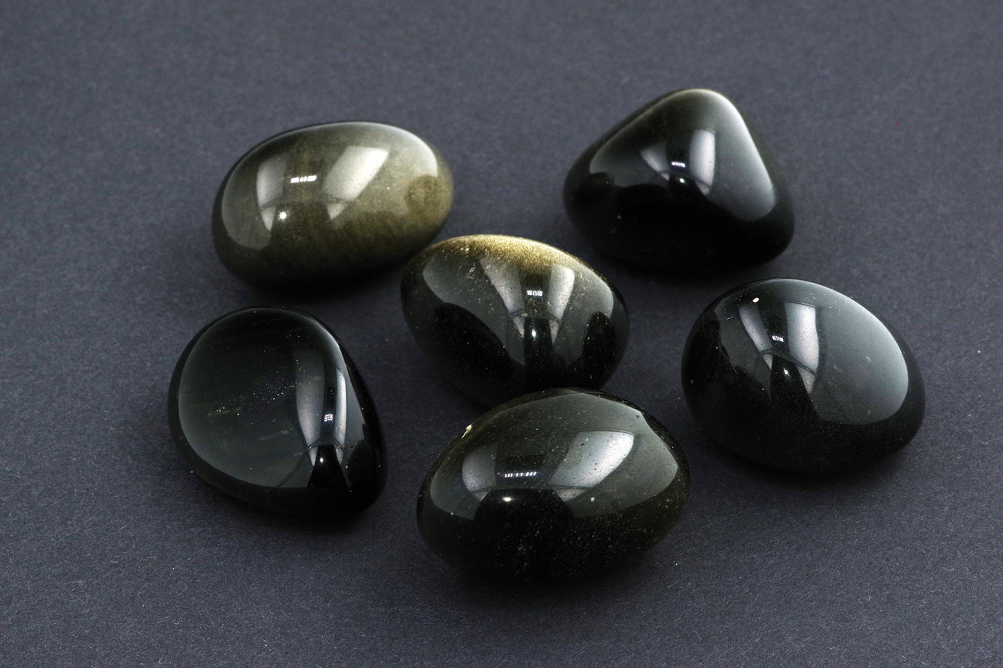 Gold obsidian