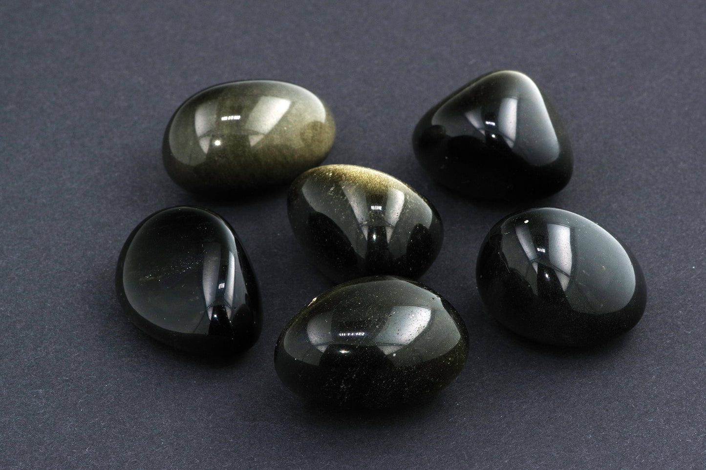 Gold obsidian