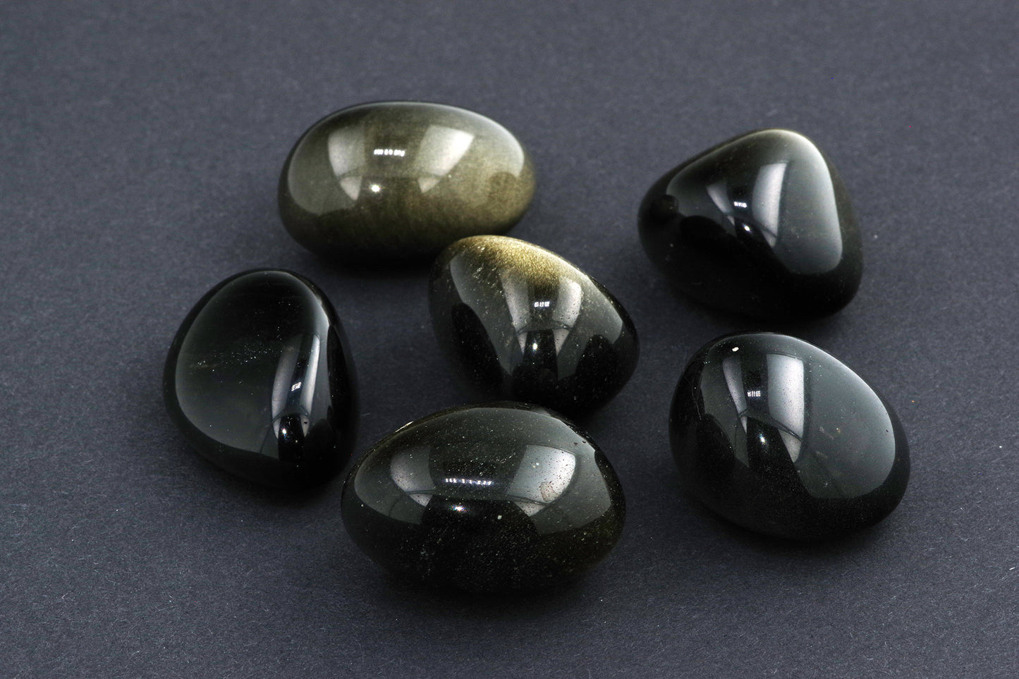 Gold obsidian