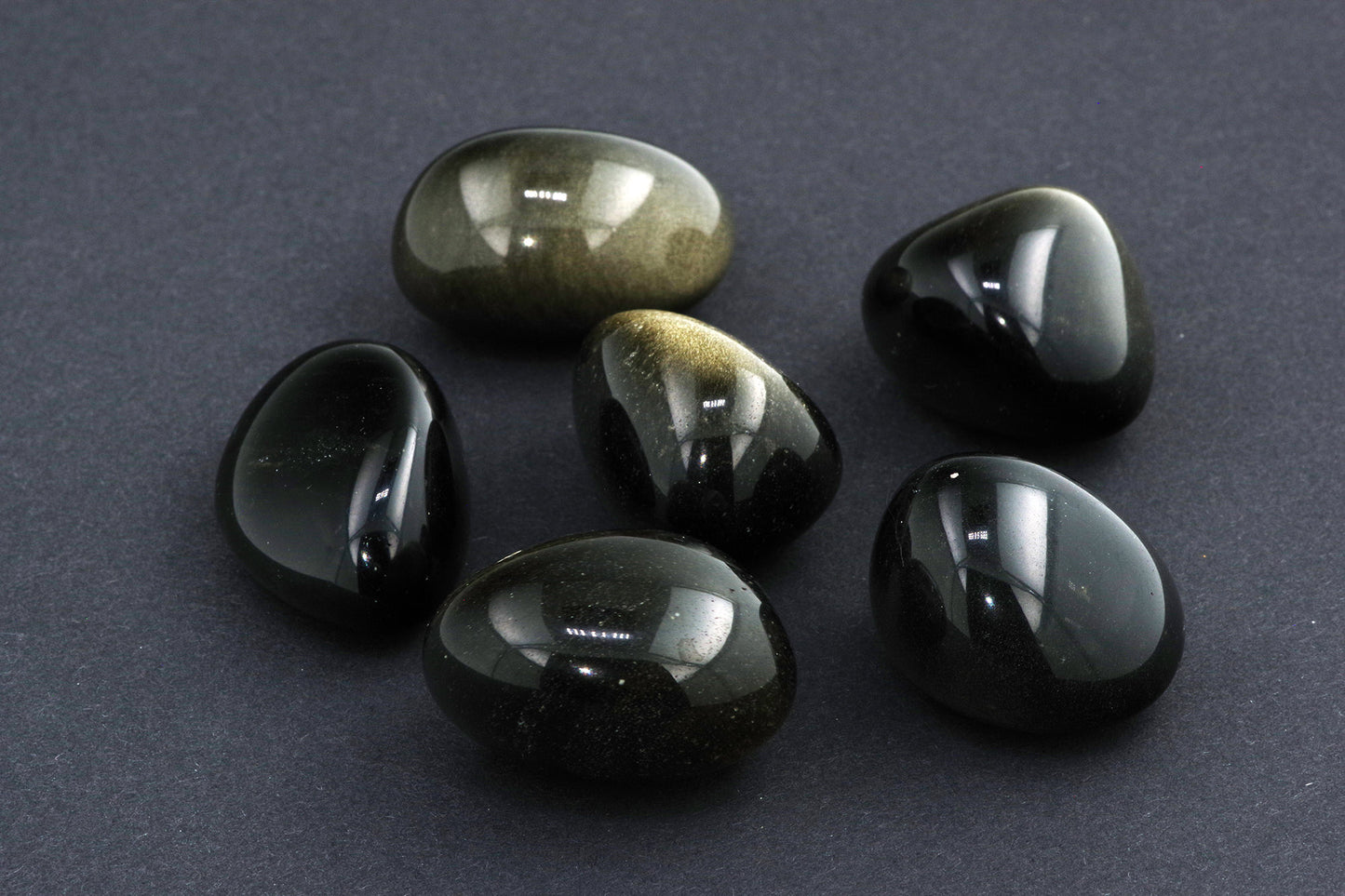 Gold obsidian