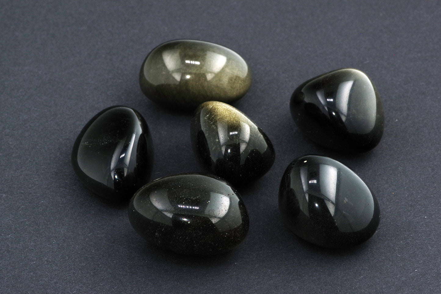 Gold obsidian
