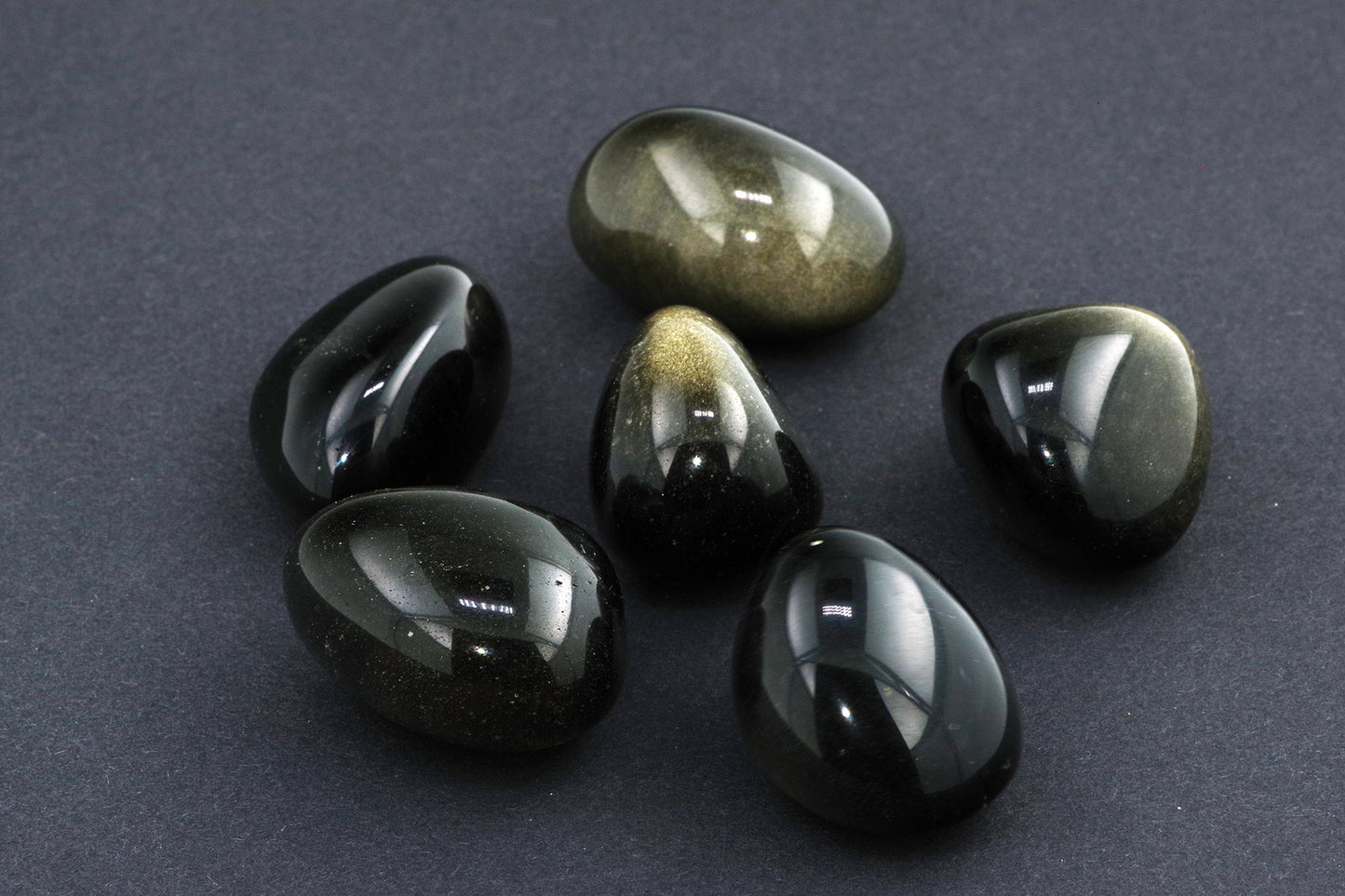 Gold obsidian