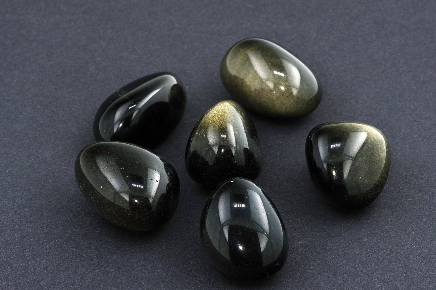 Gold obsidian