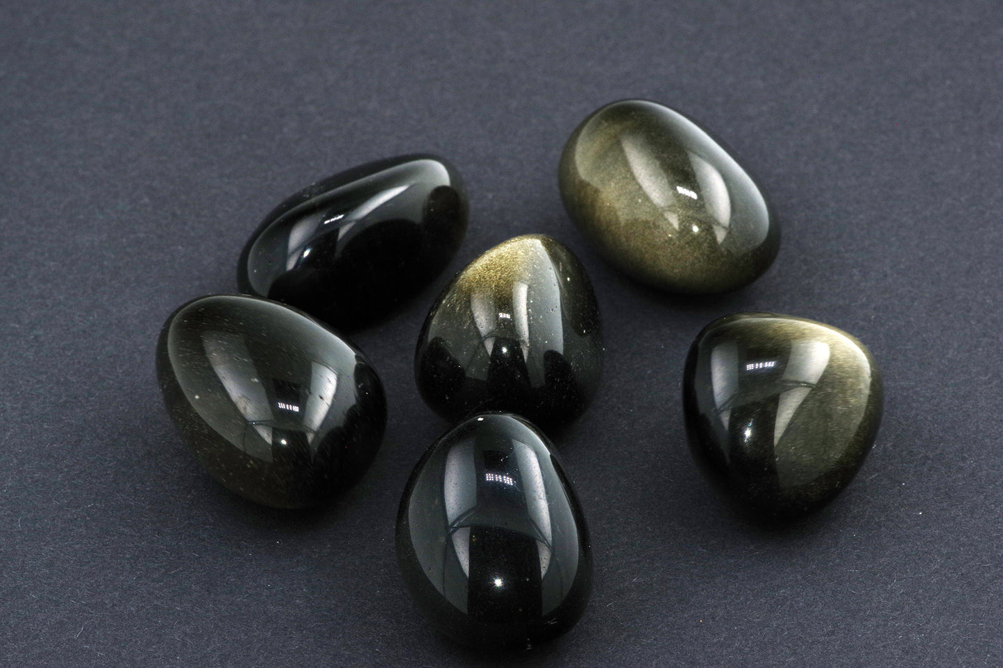 Gold obsidian