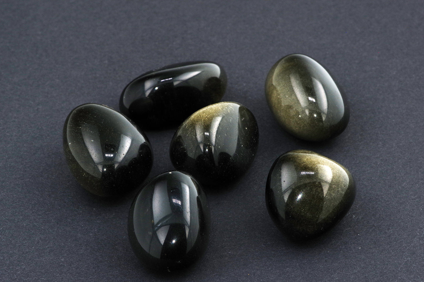 Gold obsidian
