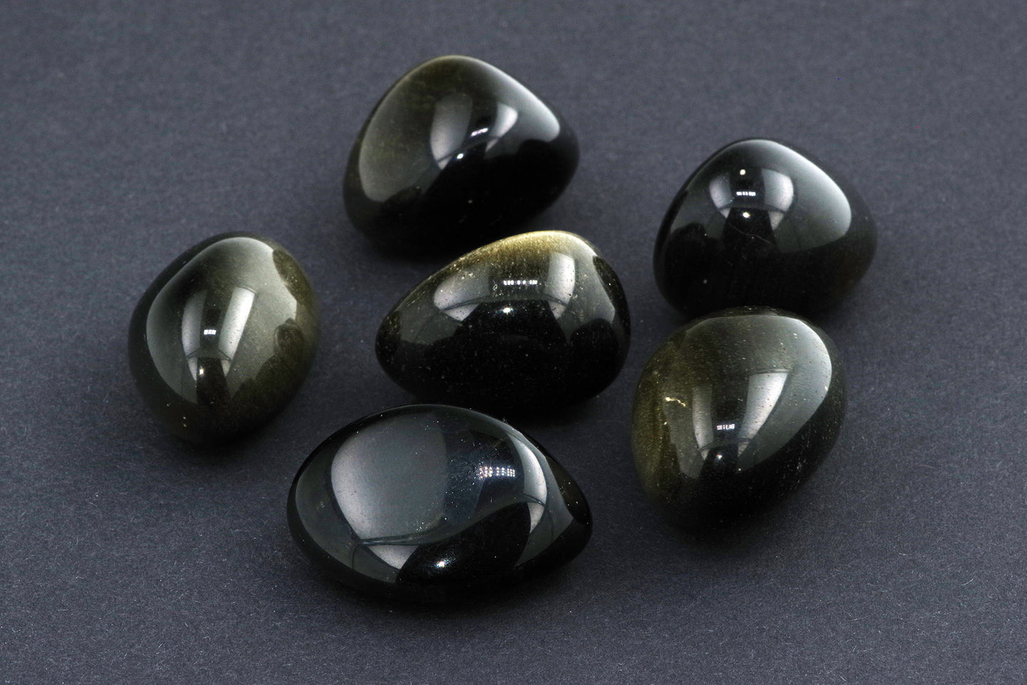 Gold obsidian