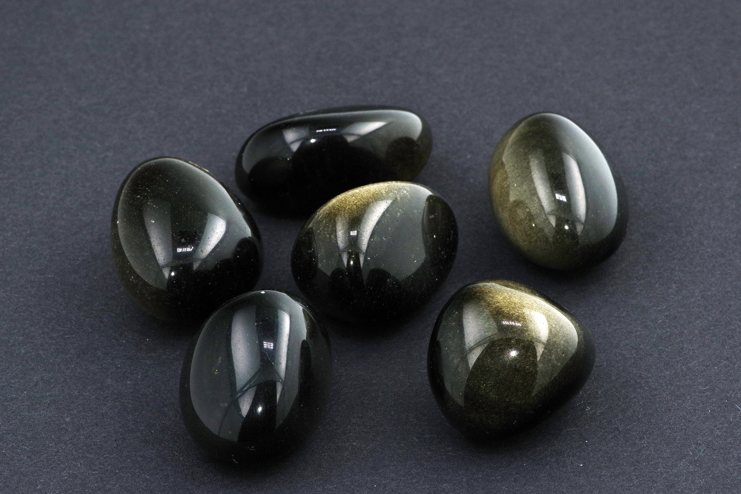 Gold obsidian