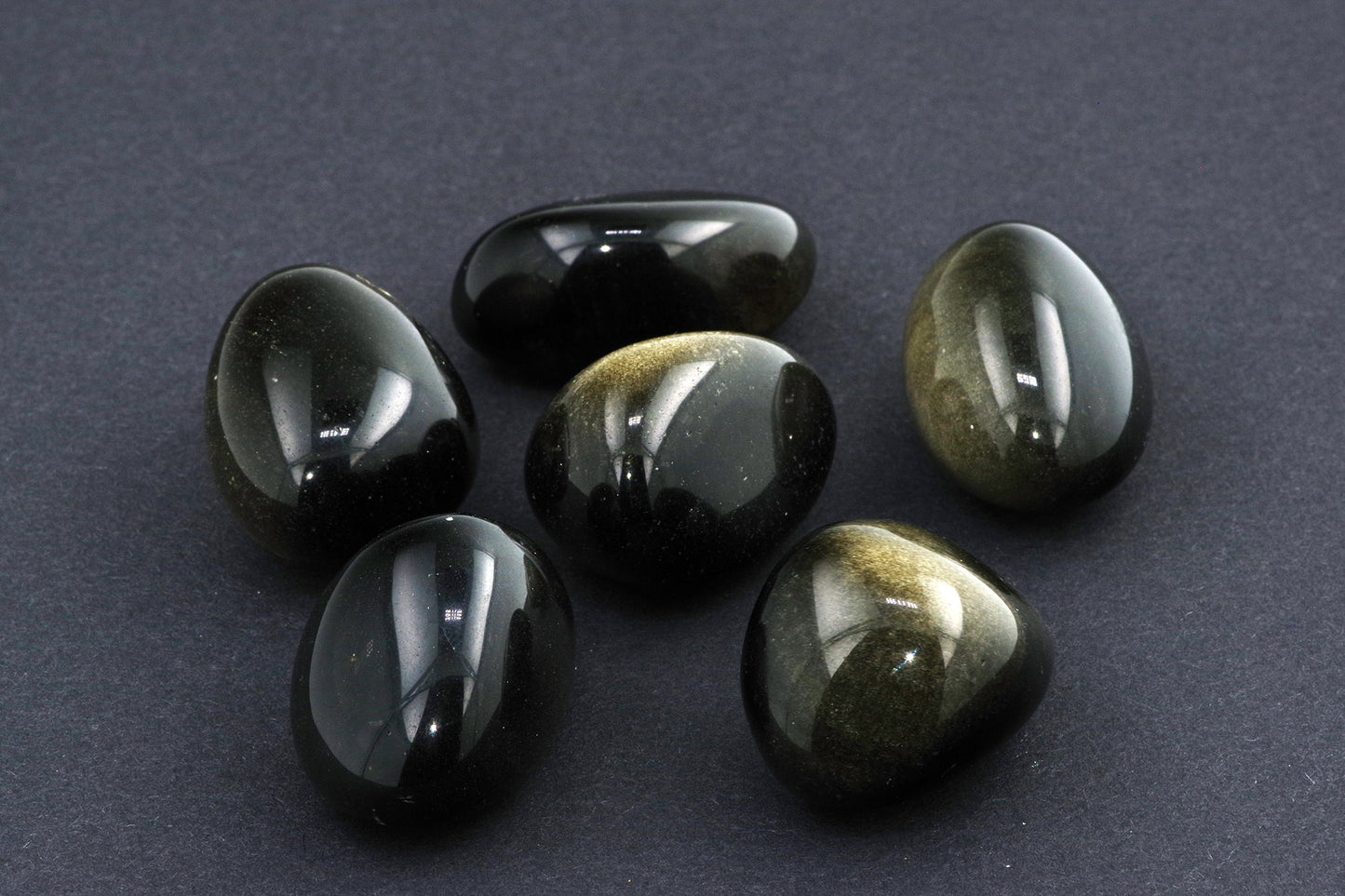 Gold obsidian