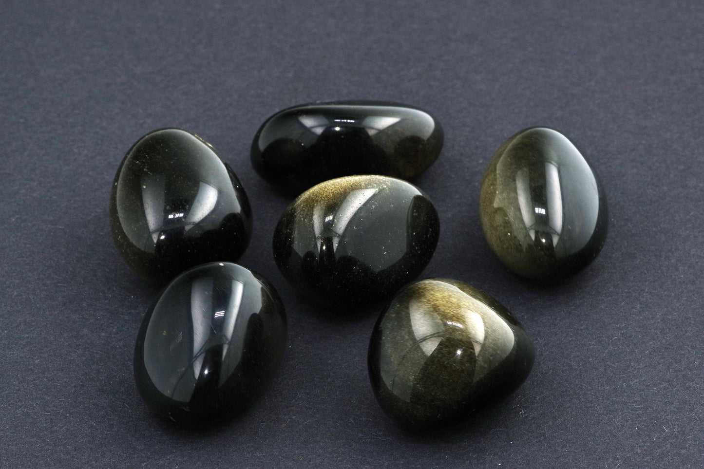Gold obsidian