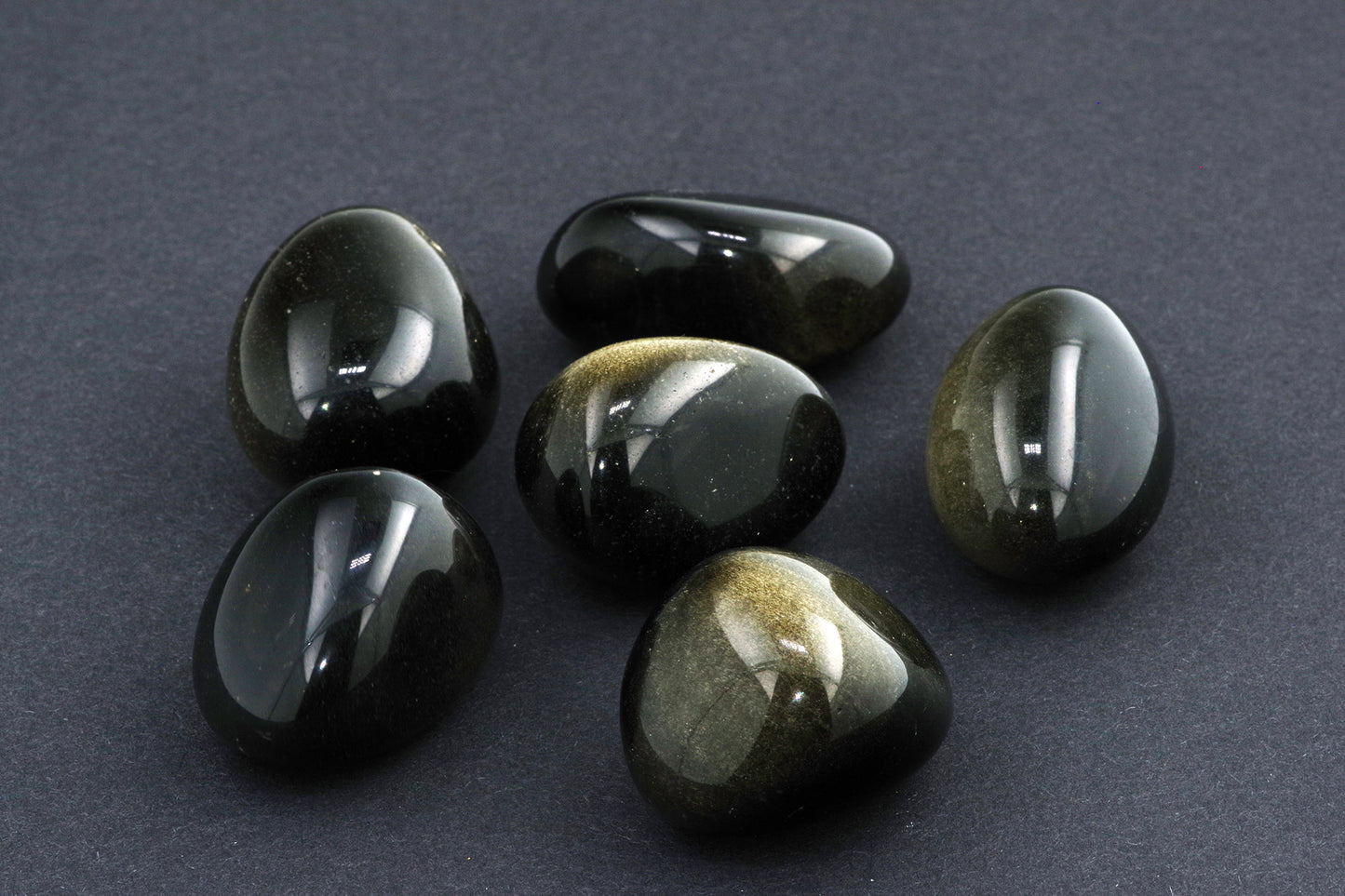 Gold obsidian
