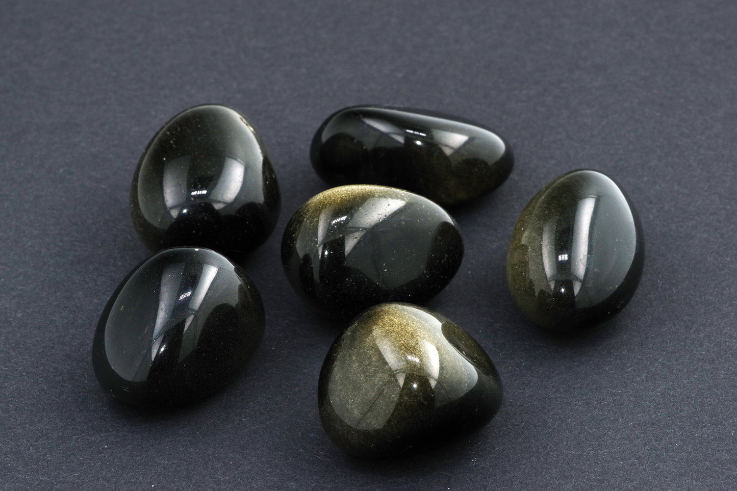 Gold obsidian