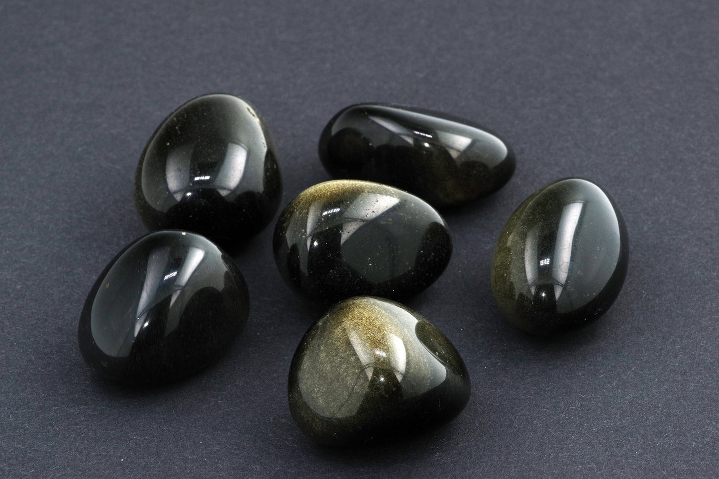 Gold obsidian