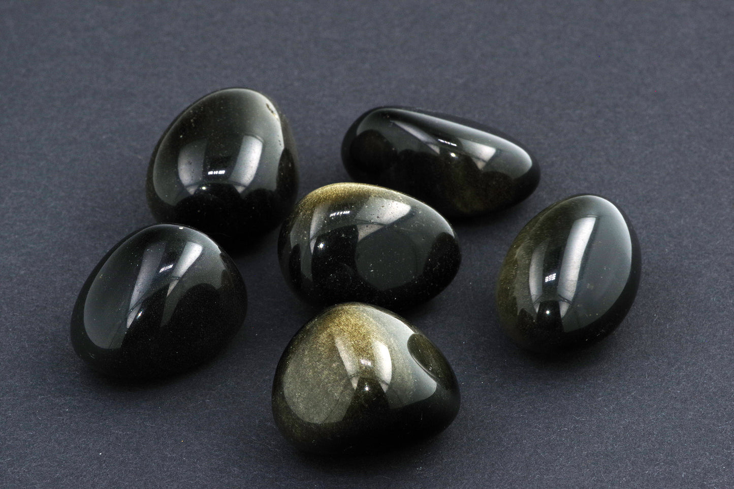 Gold obsidian