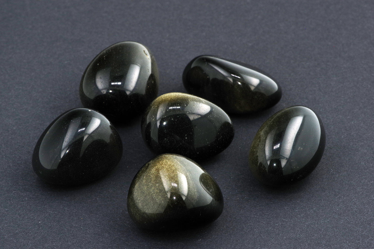 Gold obsidian