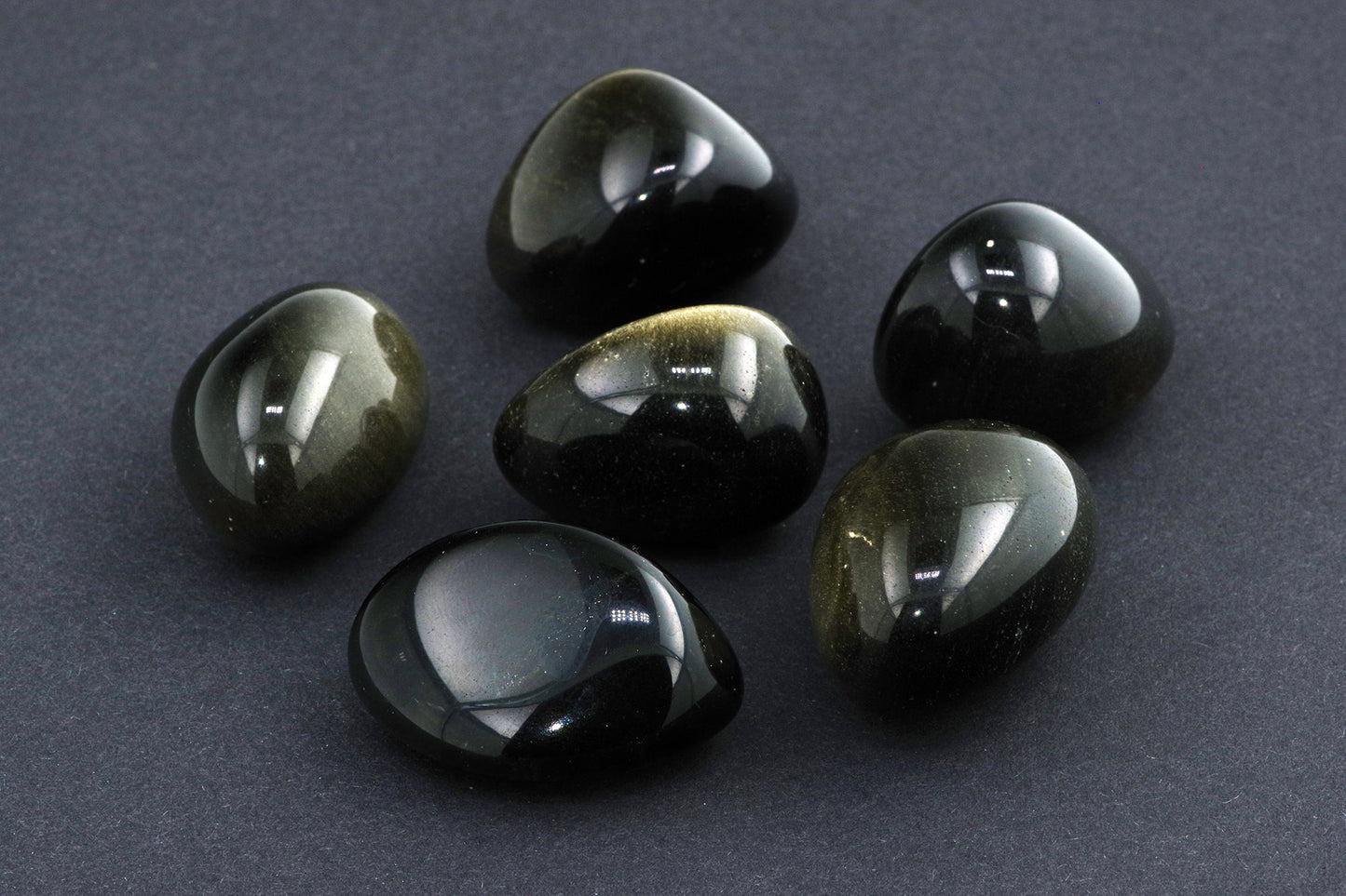 Gold obsidian