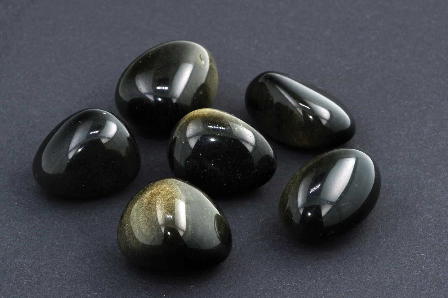 Gold obsidian