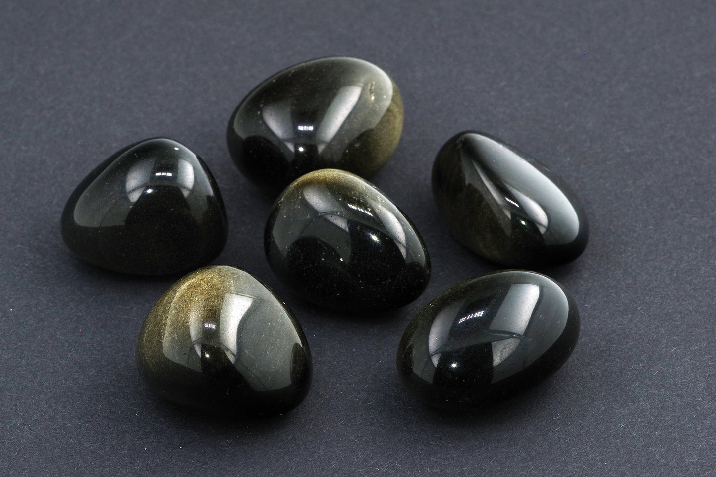 Gold obsidian
