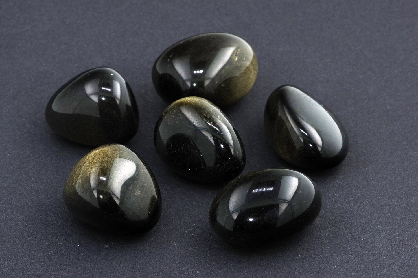 Gold obsidian