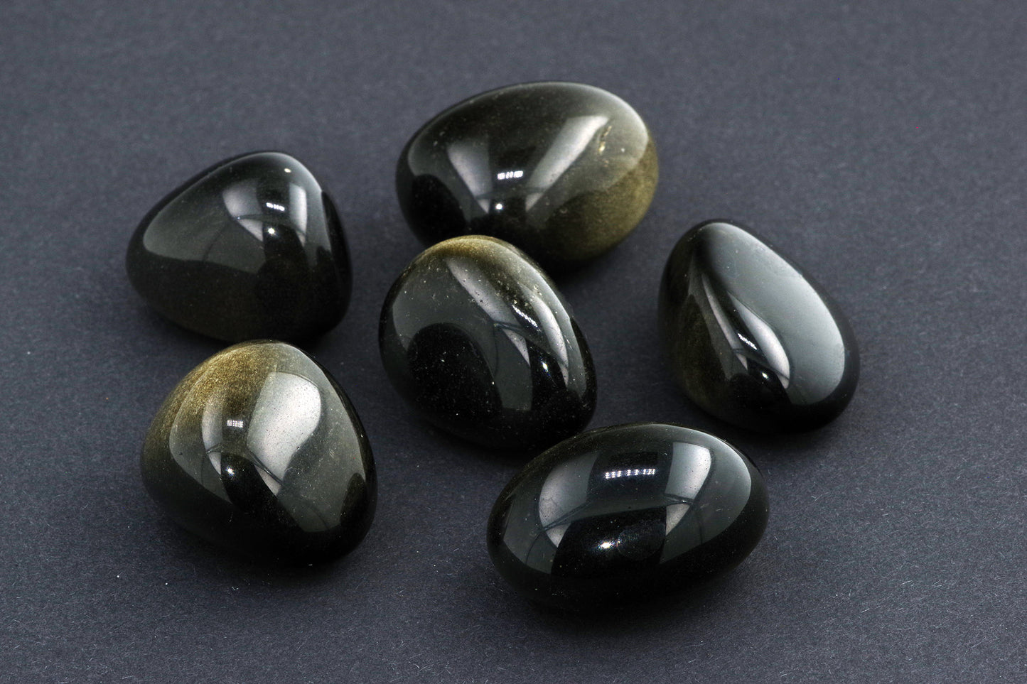 Gold obsidian