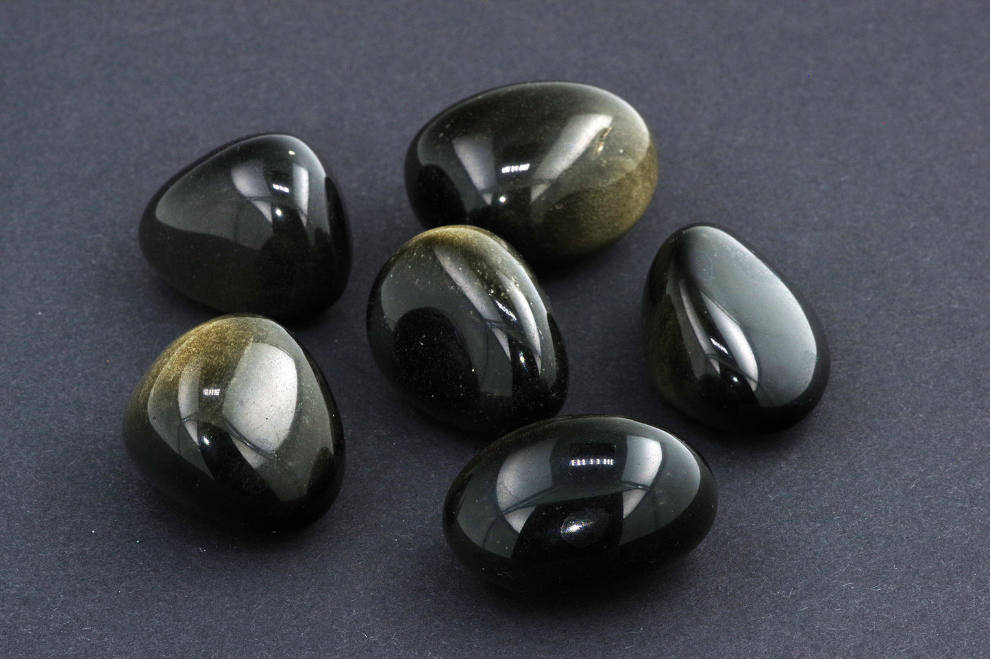 Gold obsidian