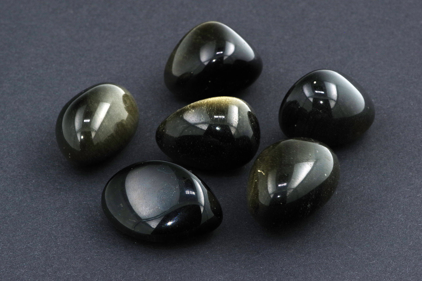 Gold obsidian