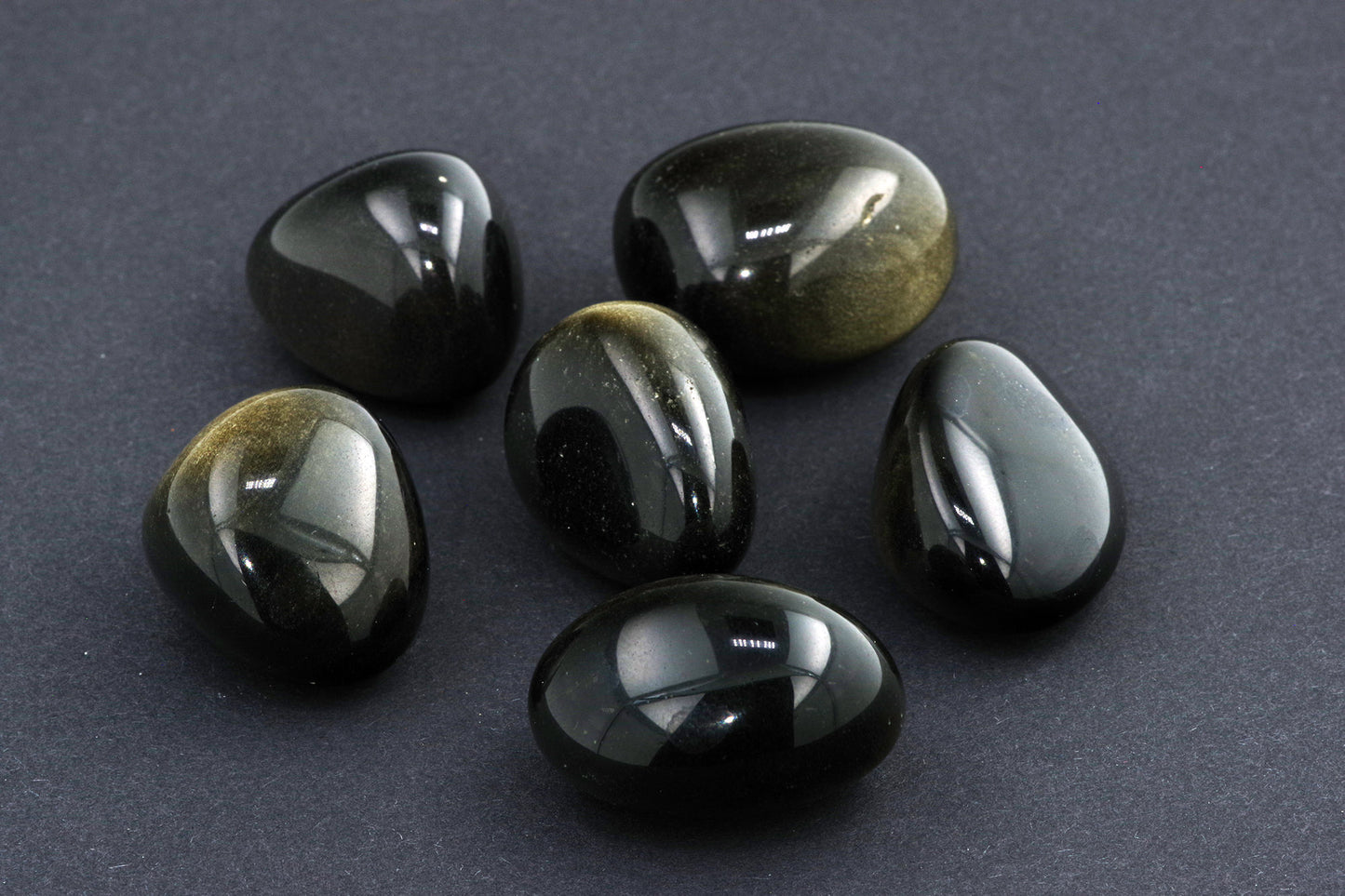 Gold obsidian