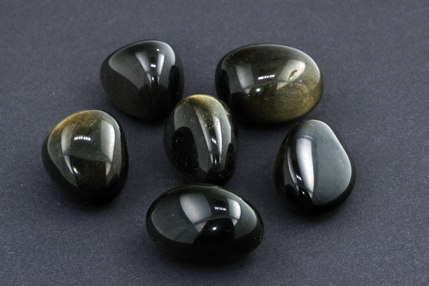 Gold obsidian