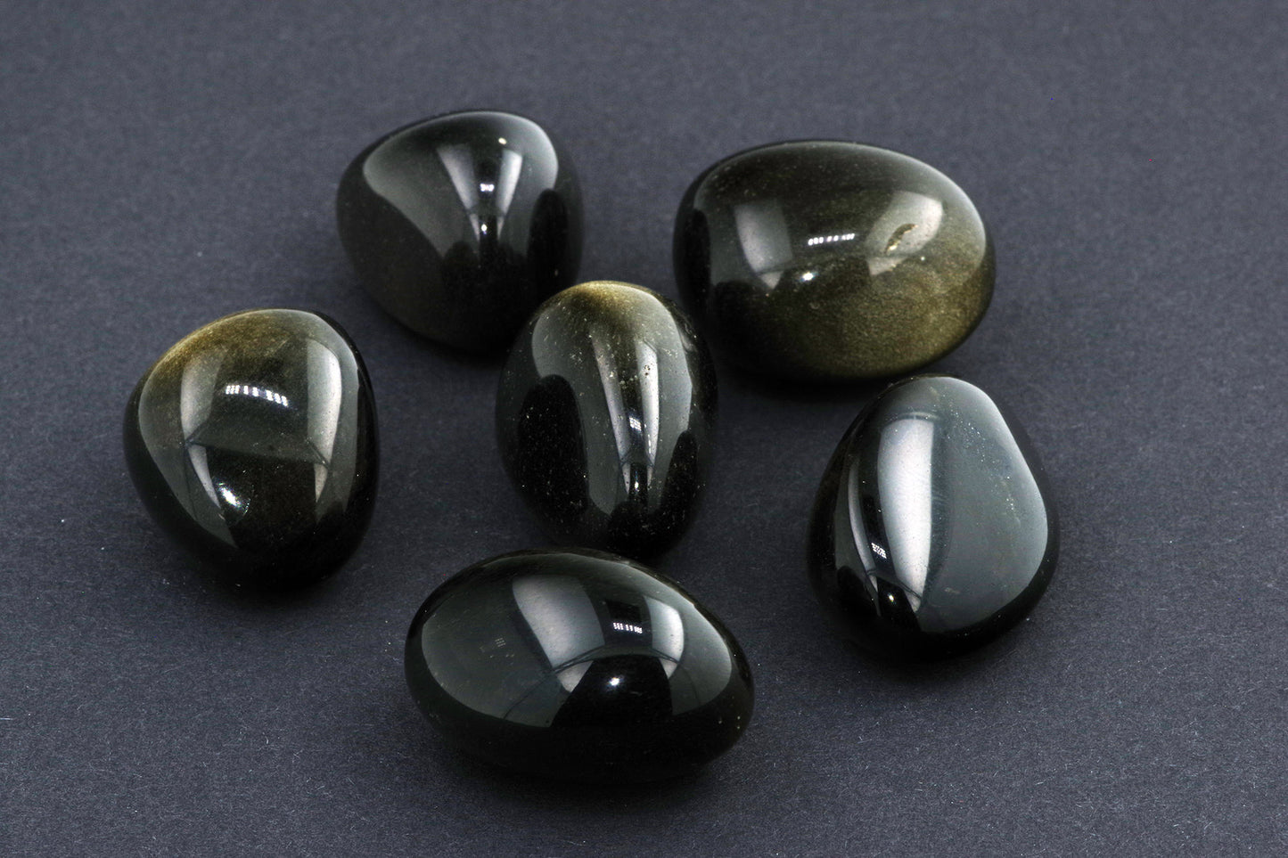 Gold obsidian