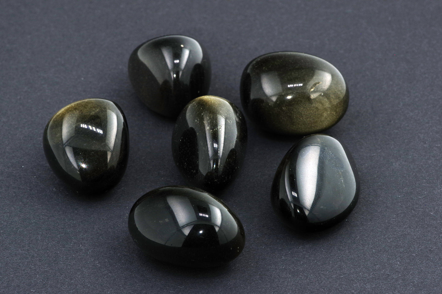 Gold obsidian