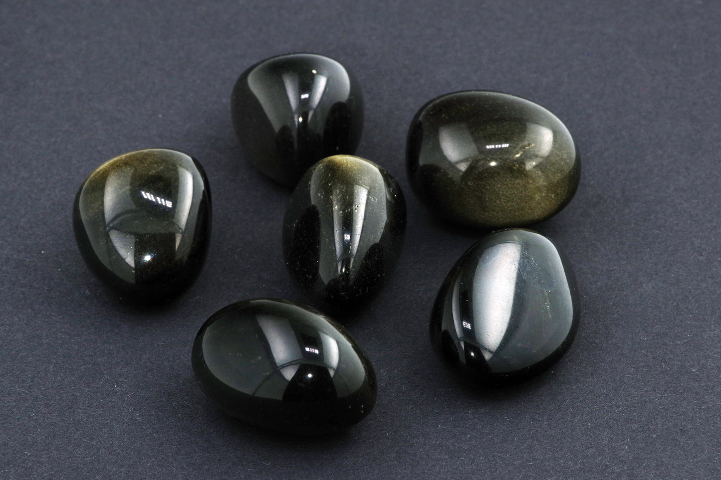 Gold obsidian